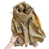 2022 autumn and winter new fashionable letter scarf women's imitation cashmere scarf European and American style medium long warm air conditioning shawl