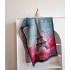 French Winter Castle Oil Painting Series Women's Imitation Cashmere Long Scarf Gift Shawl Artistic Fashion Decoration Warm Scarf