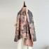 Air conditioned room, large shawl, high-end cashmere tassel warm scarf, women's office nap blanket, retro ethnic style