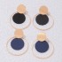 Wish's new creative disc earring set with geometric metal sequins and versatile two-piece earrings and earrings for women