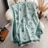 Autumn and winter animals, cats, sweet and cute ladies, imitation cashmere warm scarf, high-end air conditioning shawl scarf