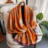 Spring, summer, and autumn new Korean style simulated silk scarf for women's decoration, versatile shawl, sunscreen beach towel, live broadcast, wholesale, and in stock