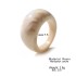 Amazon Cross border Korean Edition New Resin Ring in the Korean Jewelry Industry, Retro Forest Style Cool Wind Instagram Internet Celebrity Ring