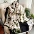 Spring, summer, and autumn new Korean style simulated silk scarf for women's decoration, versatile shawl, sunscreen beach towel, live broadcast, wholesale, and in stock