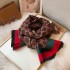 Vintage jacquard imitation cashmere short beard tassel scarf for autumn and winter decoration, air conditioning shawl versatile, thick and warm scarf