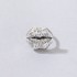 AliExpress Cross border New European and American Style Retro Lips Single Ring Geometric Sexy Versatile Ins Single Ring