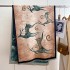 French Winter Castle Oil Painting Series Women's Imitation Cashmere Long Scarf Gift Shawl Artistic Fashion Decoration Warm Scarf