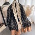 Scarf for women, versatile in winter, trendy brand, high-end feeling, imitation cashmere, office air conditioning shawl, outer layer, thick and warm scarf