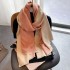 Imitation cashmere autumn and winter women's air conditioning decorative shawl, warm and extended scarf, classic scarf, tassel scarf wholesale