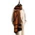 Classic MO scarf for women, versatile in autumn and winter, imitating cashmere, double-sided thick and warm, internet famous shawl, simple business scarf