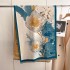 Xizang Chaka Salt Lake Tourism Huge Warm Shawl Female Van Gogh Oil Painting Style Thickened Cloak Air Conditioning Blanket