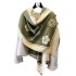 Temperament small fragrance scarf women's versatile coat decoration warm camellia scarf dual-use imitation cashmere shawl thick version