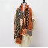 Scarf for Women 2024 Winter New Versatile Thousand Bird Grid Shawl Korean Edition Thickened Imitation Cashmere Warm and Premium Neck