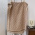 Autumn and winter new imitation cashmere double-sided loop irregular mesh geometric texture printed pattern warm scarf air conditioning room