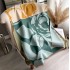 2024 autumn and winter new camellia plant flower splicing fashionable scarf imitating cashmere scarf, air conditioning shawl for women