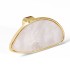 Korean cross-border niche design ins style irregular agate resin ring ring for women with adjustable cross-border opening