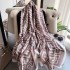 Spring new Korean version simulated silk scarf women's plain printed beach towel letter warm shawl new silk forging wholesale