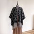 New European and American style cape, shawl, travel outfit, big cape, outer outfit, internet celebrity, same brand, warm imitation cashmere scarf