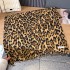 Autumn and winter, same niche design, leopard print long scarf, women's American spicy girl style, fashionable shawl trend