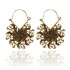 Amazon's new foreign trade bohemian style metal retro earrings with carved hollow earrings and earrings pendants