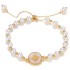 Retro pearl studded irregular punk style bracelet in the Korean jewelry world, Korean version simple multi-layer bracelet set