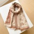 Scarf Women's Winter New Style Tassel Shawl Fairy Style Butterfly Versatile Cashmere Thickened Warm and Cold proof Scarf Dual purpose