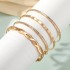 European and American Cross border Versatile Hammer Pattern Bracelet Creative Versatile Love Hollow Bracelet C-shaped Open High end Feel Bracelet for Women