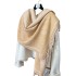 New European and American versatile scarf for women in autumn and winter fashion, double-sided imitation cashmere scarf for external use, warm air conditioning shawl for women