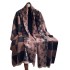 Air conditioned room shawl outside, women's summer office nap blanket, sofa blanket, imitation cashmere tassel warm scarf