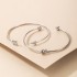 2022 Knot Round Arrow Multi piece Bracelet Geometric Silver Triangle Bracelet Bracelet Two piece Bracelet Set