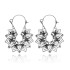 Amazon's new foreign trade bohemian style metal retro earrings with carved hollow earrings and earrings pendants