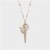 Ins Style New Women's Beach Shell Plated Gold Pendant Conch Necklace Pendant Wholesale of Foreign Trade Accessories