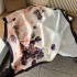 2024 Spring New Fragrant Cloud Satin Long Silk Scarf for Women's Luxury Office Warm Air Conditioning Shawl Suzhou Hangzhou Silk Scarf