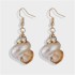 European and American natural beach seashells, seashells, gold-plated earrings, Bohemian style beach seashells, pendant necklaces, wholesale