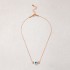 Cross border Ins style jewelry, eye pendant, Lulu Tong short necklace, simple and exquisite collarbone chain, neck chain, women's