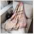 New scarf for women, imitating cashmere, autumn and winter, Korean version, horse, double-sided shawl, thick and warm scarf, one piece hair replacement