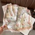 New style small square scarf 70cm Korean satin square scarf silk scarf silk women's decoration small shawl scarf, multiple wholesale options