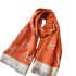 High end imitation cashmere double-sided scarf, women's winter versatile letter shawl, office warm blanket shawl wholesale