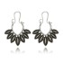 Amazon's new foreign trade bohemian style metal retro earrings with carved hollow earrings and earrings pendants