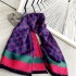 Korean Dongdaemun Letter Imitation Cashmere Scarf Women's Autumn and Winter Air Conditioning Shawl Thickened Warm Stall Supply