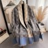 Scarf for women, versatile in winter, trendy brand, high-end feeling, imitation cashmere, office air conditioning shawl, outer layer, thick and warm scarf