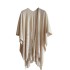 Fresh air-conditioned room versatile 2024 classic thin shawl women's hollow tassel fashion outfit cheongsam white cape