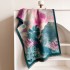 Winter Flower Retro Oil Painting Series Women's Imitation Cashmere Long Scarf Gift Shawl Artistic Fashion Decoration Warm Scarf