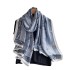 Spring/Summer New Silk Scarf Long Fashion Travel Shawl Flower Lijing Forged Neck Mom's Versatile Scarf for Women