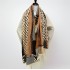 Scarf for Women 2024 Winter New Versatile Thousand Bird Grid Shawl Korean Edition Thickened Imitation Cashmere Warm and Premium Neck