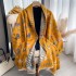 Autumn and Winter New Women's Cute Animal Cat Big Shawl Imitation Cashmere Thickened Warm Korean Versatile Scarf to Keep Warm