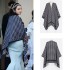 New European and American style cape, shawl, travel outfit, big cape, outer outfit, internet celebrity, same brand, warm imitation cashmere scarf