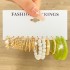 Cross border alloy heart pearl lock snake butterfly mushroom lock ear buckle creative personality card earrings 12 pieces batch