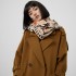 Autumn and Winter New Women's Cute Animal Cat Big Shawl Imitation Cashmere Thickened Warm Korean Versatile Scarf to Keep Warm