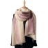 Imitation cashmere autumn and winter women's air conditioning decorative shawl, warm and extended scarf, classic scarf, tassel scarf wholesale